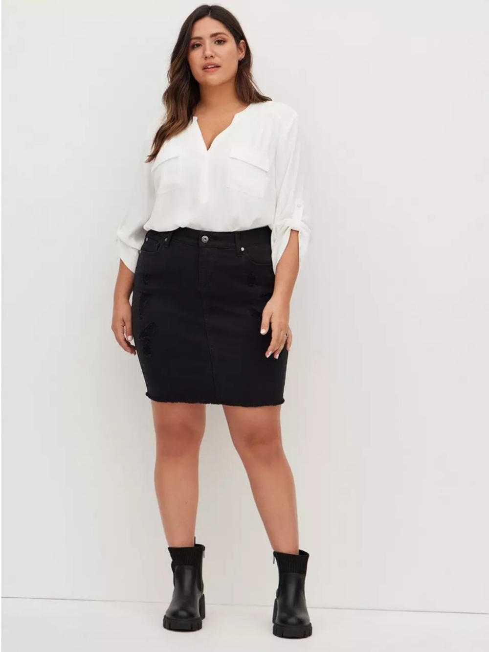 Torrid Denim Skirt